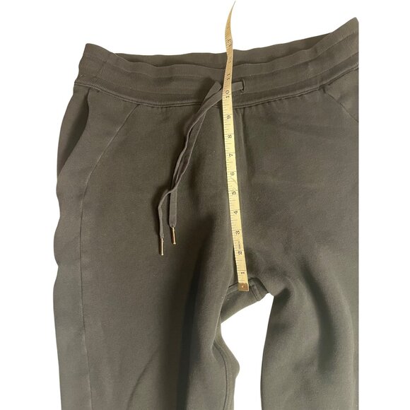Lululemon Womens Scuba High-Rise Jogger Fleece Black Drawstring Size 10 W5CVAS - Picture 11 of 13